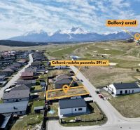 Building plot in Malý Slavkov with a view of the Tatras, suitable for living.