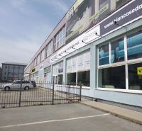 Commercial premises on Masarykova Street 22 in Prešov with a spacious parking lot.