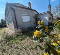 A family house in Bátorove Kosihy, a garden with blooming shrubs and surrounding greenery.