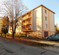3-bedroom apartment on Školská Street in Čierna nad Tisou, surrounded by autumn nature.