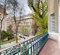 View of Gajova Street in Bratislava - Old Town from a 4-room apartment.