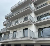 Apartment building on A. Stodola Street in Prievidza with balconies.
