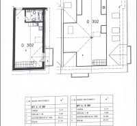 Floor plan of a two-level 2-room apartment with a balcony and an area of 87.80 m².