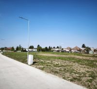 A plot in Čierny Brod suitable for living with a paved road and lighting.
