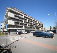 Apartment building with parked cars in Bratislava - Petržalka, on Zuzany Chalupovej.