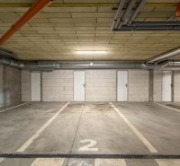 Parking space in an underground garage on Hornostavská Street in Nitra.