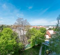 A view of greenery and buildings on Južná trieda in Košice - Juh district.