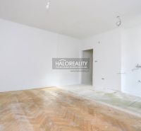 3-room apartment with wood-patterned flooring and clean white walls.
