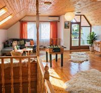 Combination of skylights and soft carpets in a cozy family house with a wood-decor floor.