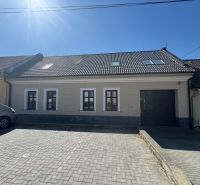 A family house on Petőfi Street in Šahy with a dark roof and three windows.