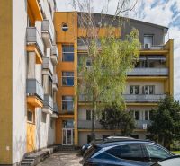 Apartment building with balconies and parking spaces in Bratislava - Podunajské Biskupice.