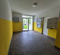 Entrance hall of an apartment building on Čmelíkova Street in Bratislava - Ružinov, near a 3-room apartment.