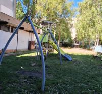 Playground on Vrbovská Street in Piešťany near a 2-room apartment with greenery.
