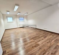 Spacious room in a 3-room apartment with wood-patterned flooring and white walls.