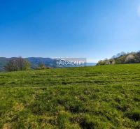 Green recreational plots in Horné Hámre with a panorama of mountains and forests.