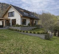 A family house in the town of Krásno nad Kysucou surrounded by nature, suitable for residential plots.