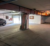 Underground parking garage in a building on Martinengova Street in Bratislava - Staré Mesto.
