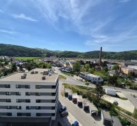 Trenčín, Pred poľom Street: view of the surroundings with residential buildings and greenery.