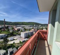View from a 3-room apartment on Pred poľom Street in Trenčín.