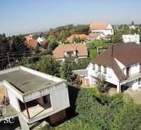 A top view of family houses in Kráľová pri Senci - Záhumenská, Senec.