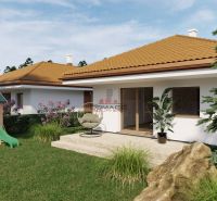 A family house in Veselé on Veselé with a children's playground and a terrace in the garden.