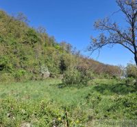 A hilly landscape in Šiatorská Bukovinka with a grassy plot for living.