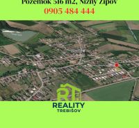 Aerial view of the property - housing, Nižný Žipov, Východná, with contact for real estate.