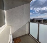 Balcony of a 4-room apartment with a view, located in Budapeštianska, Košice - Ťahanovce district.