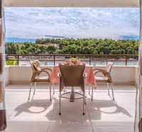 Brač Holiday Apartment with Terrace and View of the Sea and Greenery.