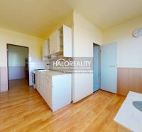 A kitchen in a 2-room apartment with a wood-patterned floor and basic equipment.