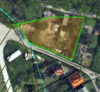 Map of the land at Lintavy in Stupava, registered for recreational purposes.