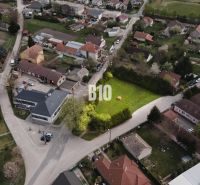 Aerial view of an area suitable for residential plots in Kráľovičove Kračany.