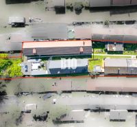 Aerial view of residential plots on Jadranská in Bratislava IV.