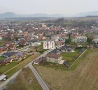 Aerial view of a residential area in Rosina, ideal for residential plots.