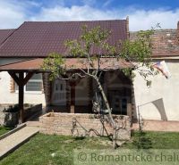 A family house in Palárikovo with a small garden and a tree in front of the terrace.