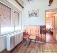 Interior of a family house with a wooden decor floor and a painting on the wall.