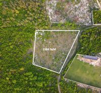 Aerial view of commercial land in Jambiani, Unguja South Region, measuring 3584 m².