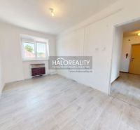 A room with light walls and a floor with a wood decor in a 2-room apartment.