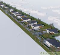 Nové Zámky: Row houses with wooden decor flooring in the section for Land - living.