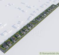 Plots - housing in Nové Zámky with gardens and a road in a peaceful location.