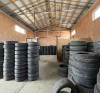 Warehouses and halls with tires stored on the floor in Orechová Potôň.