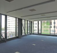 Spacious offices with large windows in Bratislava - Ružinov on Košická Street.