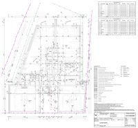 Floor plan of a family house with detailed room layout and legend on Kľukatá Street.