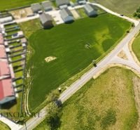 Land plots for housing in Lehnice with roads in the vicinity.
