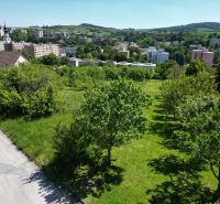 Greenery and residential areas of Myjava, ideal for residential plots.