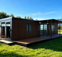A family house in Piešťany with a wooden decor and a spacious terrace amidst nature.