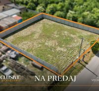 A residential plot in Veľký Meder, Ižop area, fenced and ready for construction.