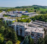 View of the surroundings of Myjava from Viestova Street with 4-room apartments.