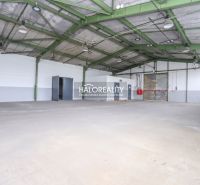 Spacious production areas with high ceilings and exposed metal structure.