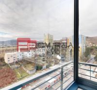 The view from a 3-room apartment on Rudroffova Street in Bratislava III, capturing the surrounding landscape.